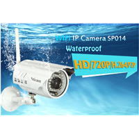 Sricam SP014 P2P Wifi 1.0 Megapixel Camera IP IR CUT Wireless Outdoor HD IP Camera Cheapes