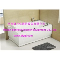 Clear Acrylic massage bathtub SFY-HG-1017