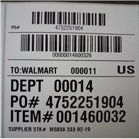 Custom printed labels,shoe tongue sticker labelCarton logistics packaging label