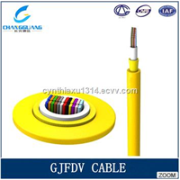 High quality Indoor Ribbon Fiber Cable GJFDV 4 core fiber optic cable