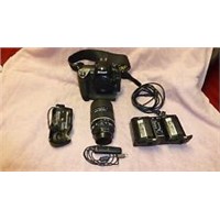 Nikon D2Xs Camera body and 135mm Lens