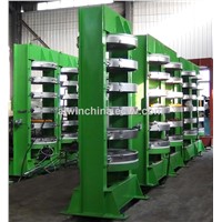 5 layer Hydraulic motorcycle tyre vulcanizing machine curing press