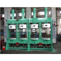 Dual-mold automatic hydraulic tire curing press