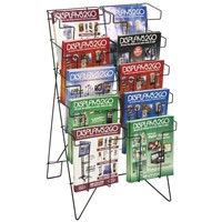 Metal Wire Magazine Holder for Countertops