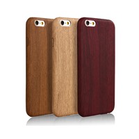 New stylish phone case wood grain pu back cover for Apple iphone 6s/6s plus