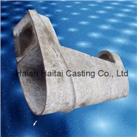 Steel casting marine rudder horn