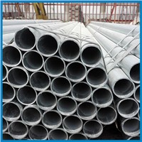 Hot rolled Galvanized Hollow Section Structural Round Steel Tube for Cutting / Bending in stock