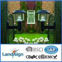 cixi landsign 1*white LED XLTD-300WB waterproof solar wall outdoor lamp