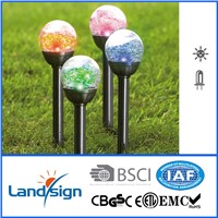 cixi landsign XLTD-721A PP+Glass solar powered led stick light