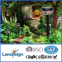 colorful mosaic series high quality solar lamp