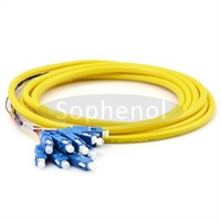 12 cores Fiber Optic Patch Pigtail cable