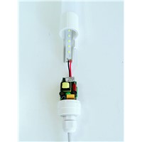 18W IP65 Waterproof T8 LED Tube Plastic High Brightness 130LM/W 150LM/W