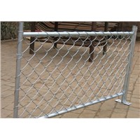 aluminium alloy flexible wire chain link fence for sport area