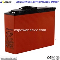 12V100ah Gel Front Terminal Battery for Telecom