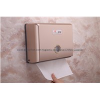 Multi-fold paper towel dispenser