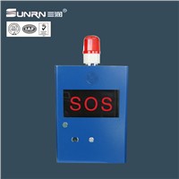 Scenic spot usage security alarm system with LED display screen