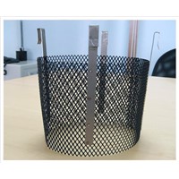 titanium anode mesh basket for sea water electrolysis