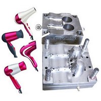 Double Color Two Shot Plastic Injection Mold for Hair Dryer Mould