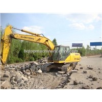 Used Crawler Excavator Sumitomo SH210 Second-Hand Track Digger