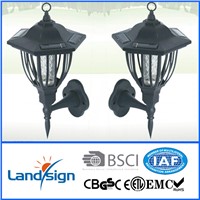 Solar powered mosquito trap with hook in outdoor lights Cixi manufacture
