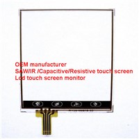 (7-65'') 15.6 inch USB or IIC   10  touch points vandal proof  capacitive touch panel
