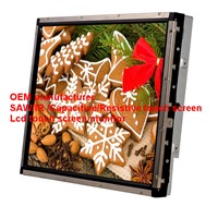 (8-55'') 10.4 inch DVI,VGA,HDMI  High stability anti-static non-drift saw touch monitor