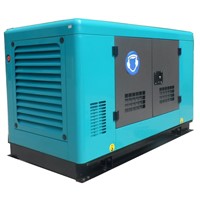 Guangzhou factory sale for 8KW 10kva electirc power silent diesel generator