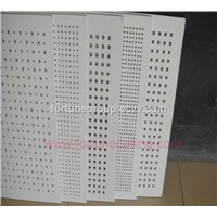 perforated mineral fiber board