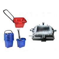 Plastic Shopping Basket Injection Mold