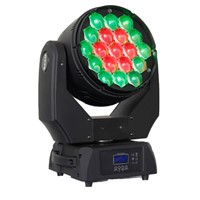 19*15W 4 IN 1 LED Zoom Moving Head Wash Light