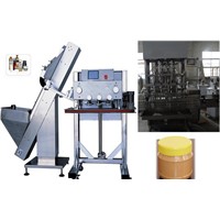 Automatic Peanut Butter Filling & Capping Machine