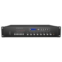Public Address Mixer Amplifier with USB and Tuner 120W
