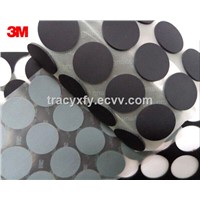 custom Die Cutting black 3M Bumpon adhesive rubber tape, thickness 0.8mm 1.6mm 3.2mm