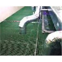 FRP GRATING WITH GRITTED TOP COVER