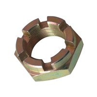 DIN hexagon slotted and castle nuts