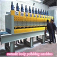 Ceramic body polishing machine