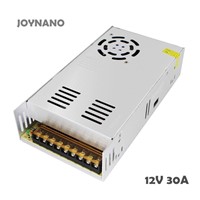 JoyNano 360W Switching Power Supply 12V 30A AC-DC Converter Transformer