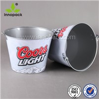5 QT ice bucket with galvanized tins for cooling beer for wholesale