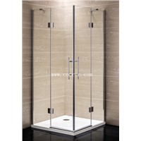 Frameless chrome shower enclosure with good quality