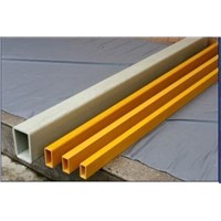 GRP PULTRUDED PROFILES WITH FLAT TUBE