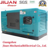 Guangzhou factory sale for 16KW 20kva electirc power silent diesel generator set
