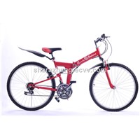 dul suspention folding bike mountain bicycle 18 speed mtb
