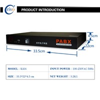 Factory Telephone system/PABX /office PBX/K416
