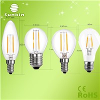 Warm White 270 Degree A60 E27 E14 B22 6W 8W CE RoHS Led Filament Bulb, Filament lamp, Filament light