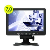 7-inch CCTV/TFT LCD Monitor with VGA/2AV/HDMI Input