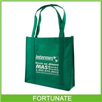 Recyclable pp non woven shopping bags with handle