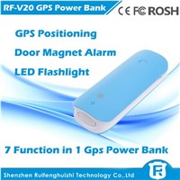 super long time standy personal magnetic gps tracker power bank for people and asset location