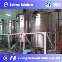 cylindric high quality edible oil refining machine for industry