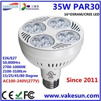 VAKESUN LIGHT LED UL CE 35W PAR30 OSRAM LED AC100-240V E26 E27