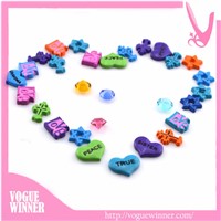 Zinc Alloy Metal Colorful Wholesale Floating Living Lockets Necklace Charms